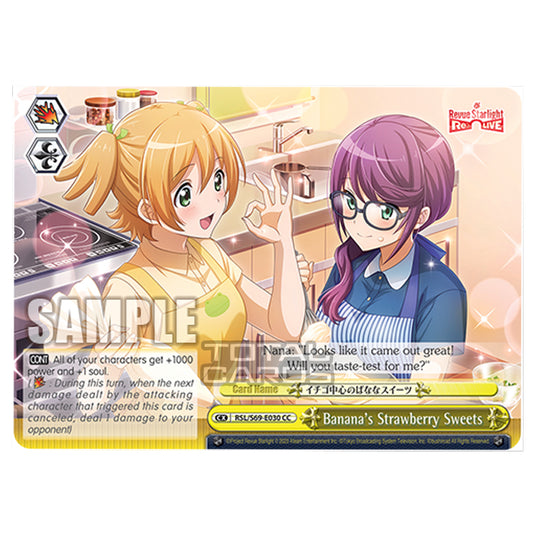 Weiss Schwarz - Revue Starlight - Re LIVE - Banana's Strawberry Sweets (CC) RSL/S69-E030