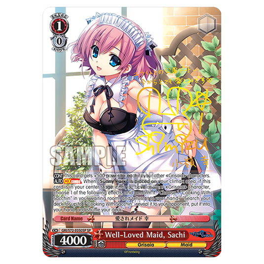 Weiss Schwarz - The Fruit of Grisaia - Well-Loved Maid, Sachi (SP) GRI/S72-E050SP