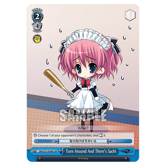 Weiss Schwarz - The Fruit of Grisaia - Turn Around And There's Sachi (SR) GRI/S72-E096S