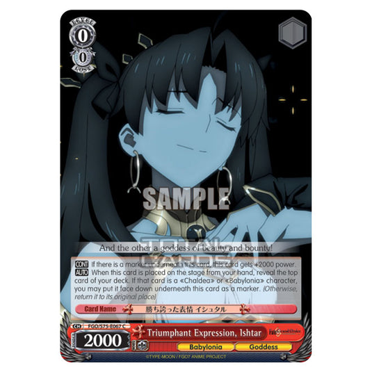 Weiss Schwarz - Fate/Grand Order Absolute Demonic Front: Babylonia - Triumphant Expression, Ishtar (C) FGO/S75-E067