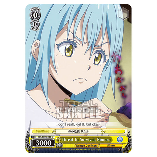 Weiss Schwarz - That Time I Got Reincarnated as a Slime Vol.2 - Threat to Survival, Rimuru (C) TSK/S82-E018