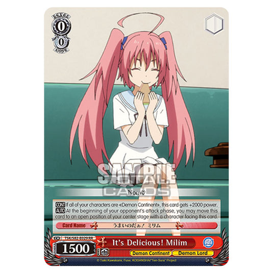 Weiss Schwarz - That Time I Got Reincarnated as a Slime Vol.2 - It's Delicious! Milim (RR) TSK/S82-E029