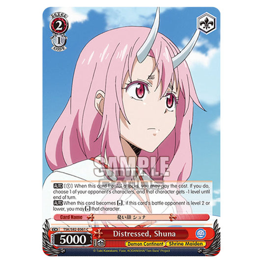 Weiss Schwarz - That Time I Got Reincarnated as a Slime Vol.2 - Distressed, Shuna (C) TSK/S82-E061