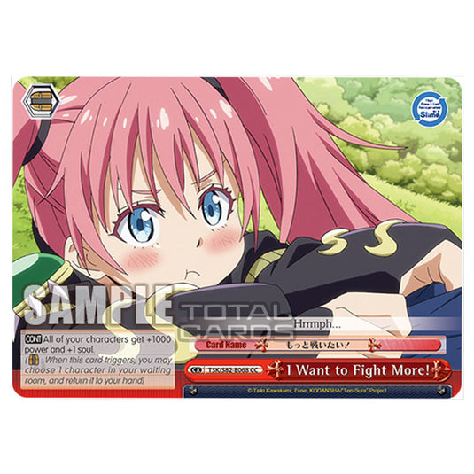 Weiss Schwarz - That Time I Got Reincarnated as a Slime Vol.2 - I Want to Fight More! (CC) TSK/S82-E068
