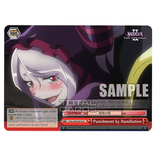 Weiss Schwarz - Nazarick: Tomb of the Undead Vol.2 - Punishment by Humiliation (CC) OVL/S99-E074