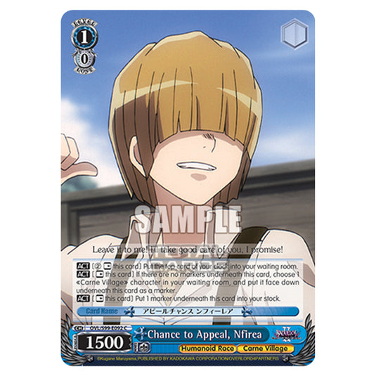 Weiss Schwarz - Nazarick: Tomb of the Undead Vol.2 - Chance to Appeal, Nfirea (C) OVL/S99-E092
