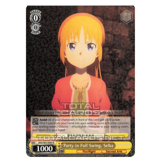 Weiss Schwarz - Sword Art Online Alicization - Party in Full Swing, Selka (Double Rare) SAO/S65-E005