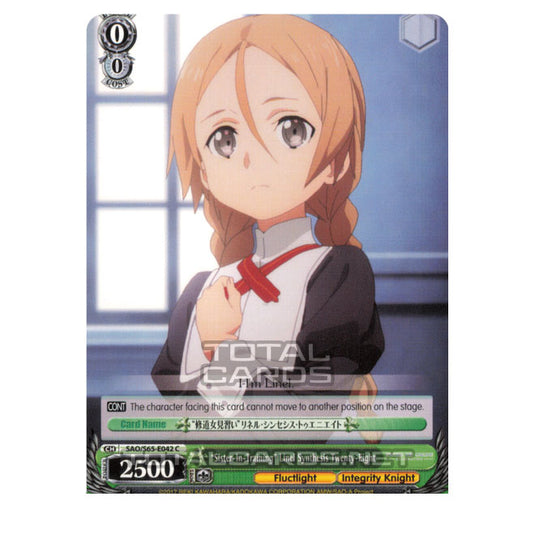 Weiss Schwarz - Sword Art Online Alicization - "Sister-In-Training" Linel Synthesis Twenty-Eight (Common) SAO/S65-E042