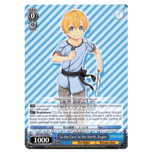 Weiss Schwarz - Sword Art Online Alicization - To the Cave in the North, Eugeo (Common) SAO/S65-E088
