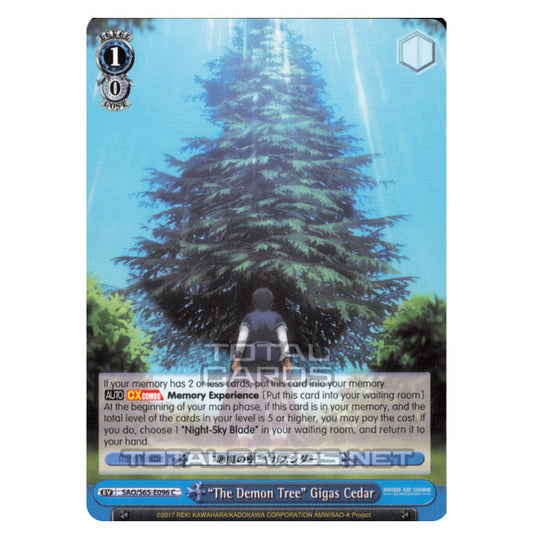 Weiss Schwarz - Sword Art Online Alicization - "The Demon Tree" Gigas Cedar (Common) SAO/S65-E096