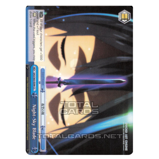 Weiss Schwarz - Sword Art Online Alicization - Night-Sky Blade (Climax Common) SAO/S65-E098