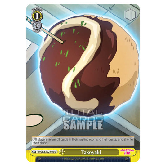 Weiss Schwarz - Mob Psycho 100 - Takoyaki (Uncommon) MOB/SX02-020