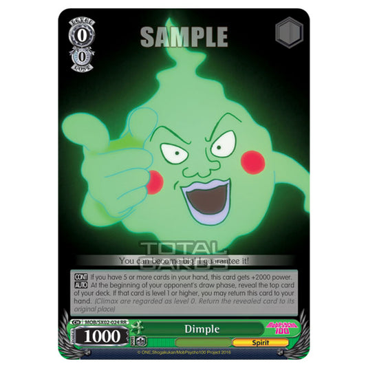 Weiss Schwarz - Mob Psycho 100 - Dimple (Double Rare) MOB/SX02-024