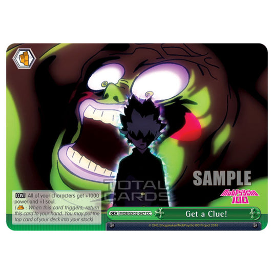 Weiss Schwarz - Mob Psycho 100 - Get a Clue! (Climax Common) MOB/SX02-047