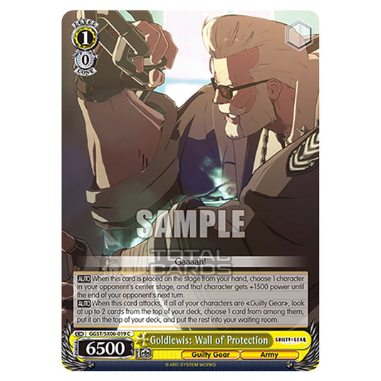 Weiss Schwarz - Guilty Gear Strive - Goldlewis: Wall of Protection (C) GGST/SX06-019