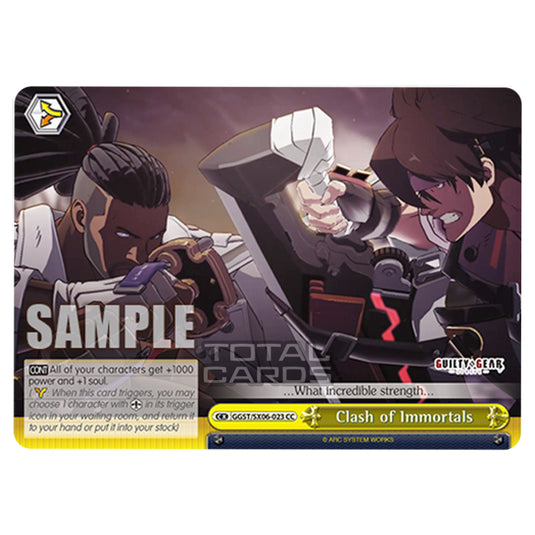 Weiss Schwarz - Guilty Gear Strive - Clash of Immortals (CC) GGST/SX06-023