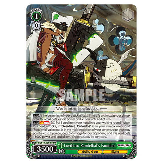 Weiss Schwarz - Guilty Gear Strive - Lucifero: Ramlethal's Familiar (U) GGST/SX06-038