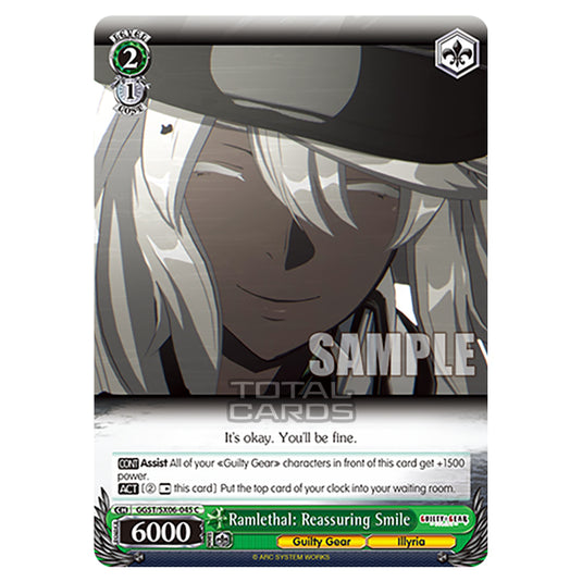 Weiss Schwarz - Guilty Gear Strive - Ramlethal: Reassuring Smile (C) GGST/SX06-045