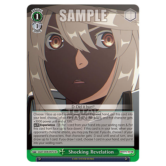 Weiss Schwarz - Guilty Gear Strive - Shocking Revelation (SR) GGST/SX06-047S