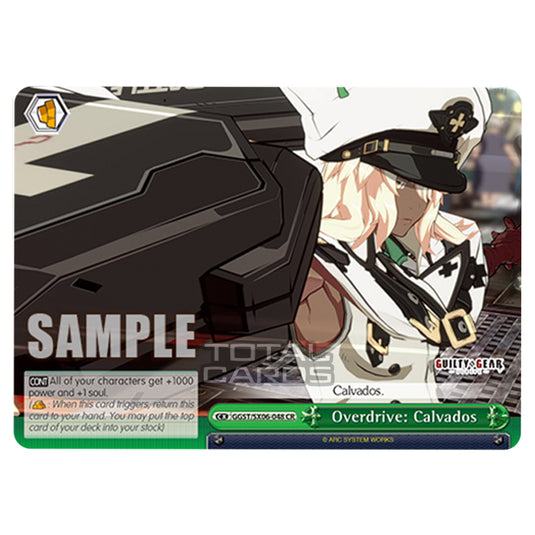 Weiss Schwarz - Guilty Gear Strive - Overdrive: Calvados (CR) GGST/SX06-048