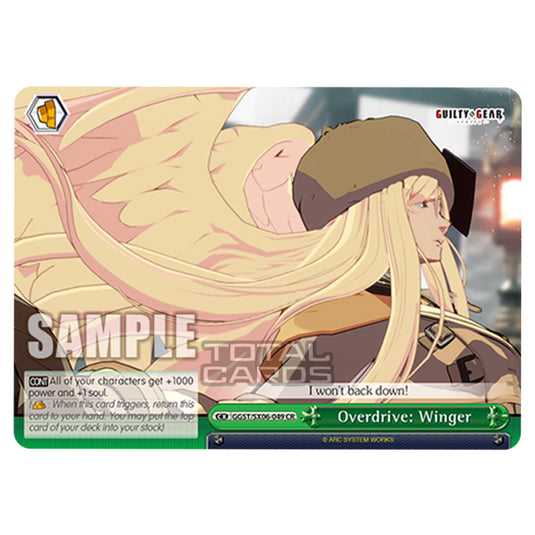 Weiss Schwarz - Guilty Gear Strive - Overdrive: Winger (CR) GGST/SX06-049