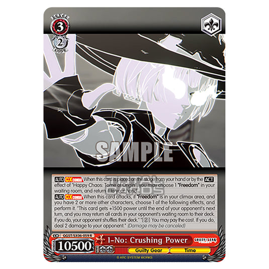 Weiss Schwarz - Guilty Gear Strive - I-No: Crushing Power (R) GGST/SX06-059