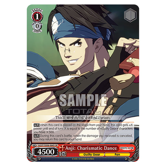 Weiss Schwarz - Guilty Gear Strive - Anji: Charismatic Dance (SR) GGST/SX06-064S