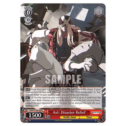 Weiss Schwarz - Guilty Gear Strive - Axl: Disaster Relief (C) GGST/SX06-069