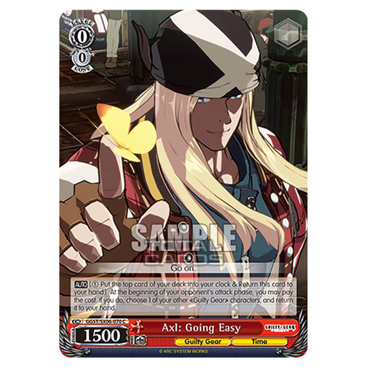 Weiss Schwarz - Guilty Gear Strive - Axl: Going Easy (C) GGST/SX06-070