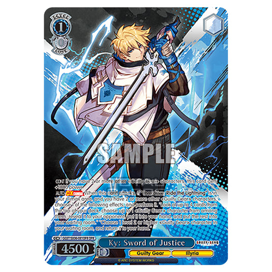 Weiss Schwarz - Guilty Gear Strive - Ky: Sword of Justice (OFR) GGST/SX06-081OFR