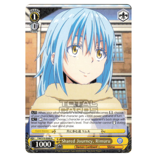 Weiss Schwarz - That Time I Got Reincarnated as a Slime - Shared Journey, Rimuru (Rare) TSK/S70-E009