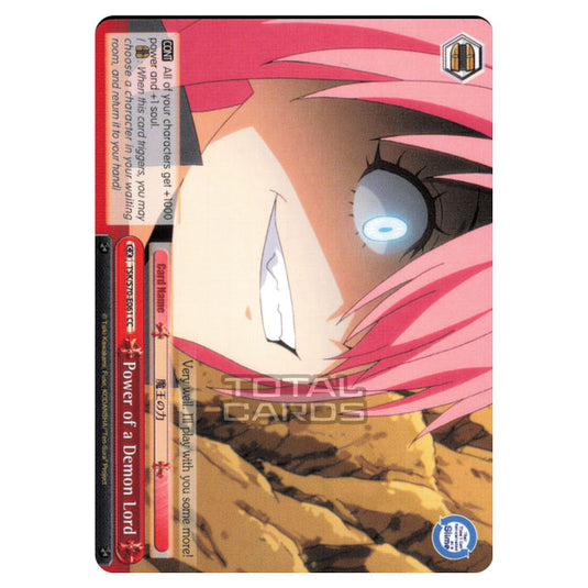 Weiss Schwarz - That Time I Got Reincarnated as a Slime - Power of a Demon Lord (Climax Common) TSK/S70-E061