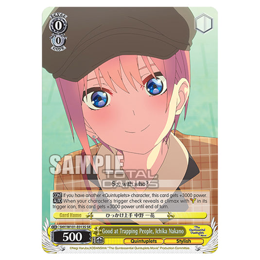 Weiss Schwarz - The Quintessential Quintuplets Movie - Good at Trapping People, Ichika Nakano (SR) 5HY/W101-E013S