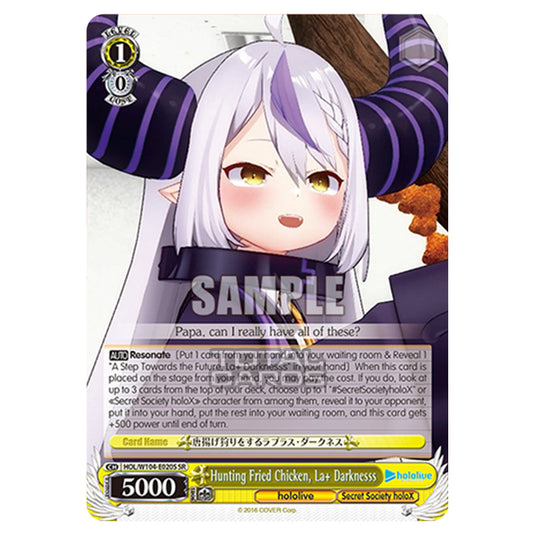 Weiss Schwarz - Hololive Production Vol. 2 - Hunting Fried Chicken, La+ Darknesss (SR) HOL/W104-E020S