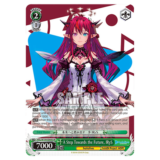 Weiss Schwarz - Hololive Production Vol. 2 - A Step Towards the Future, IRyS (SR) HOL/W104-E064S