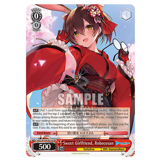 Weiss Schwarz - Hololive Production Vol. 2 - Sweet Girlfriend, Robocosan (SR) HOL/W104-E073S