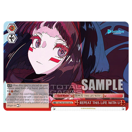 Weiss Schwarz - Hololive Production Vol. 2 - REPEAT THiS LiFE WiTH U (RRR) HOL/W104-E108