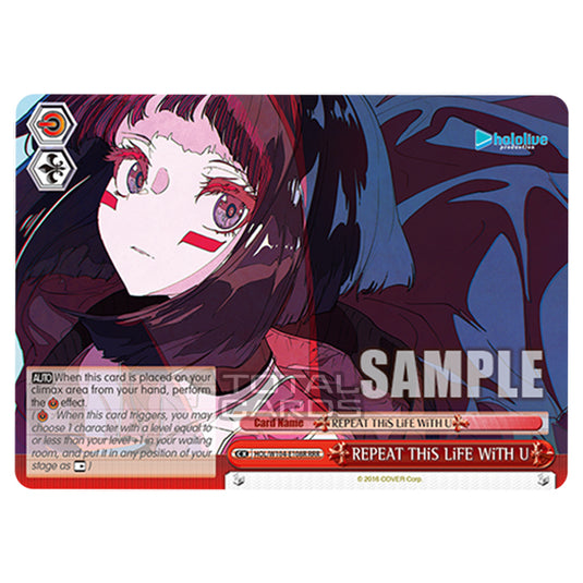 Weiss Schwarz - Hololive Production Vol. 2 - REPEAT THiS LiFE WiTH U (RRR) HOL/W104-E108R