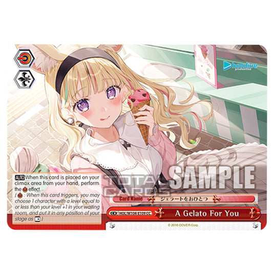Weiss Schwarz - Hololive Production Vol. 2 - A Gelato For You (RRR) HOL/W104-E109