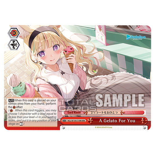 Weiss Schwarz - Hololive Production Vol. 2 - A Gelato For You (RRR) HOL/W104-E109R