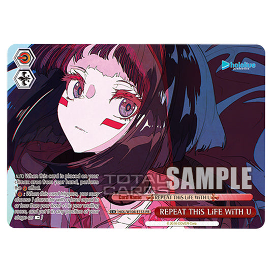 Weiss Schwarz - Hololive Production Vol. 2 - REPEAT THiS LiFE WiTH U (PR) HOL/W104-E153