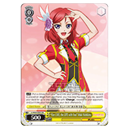 Weiss Schwarz - Love Live! - Our LIVE, the LIFE with You Maki Nishikino (Double Rare) LL/W24-E001