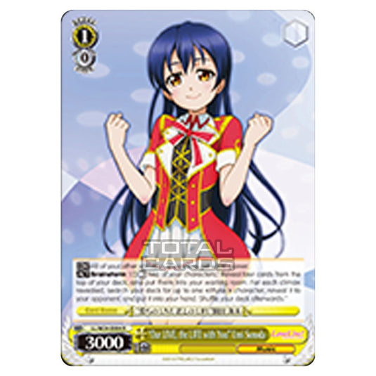 Weiss Schwarz - Love Live! - Our LIVE, the LIFE with You Umi Sonoda (Rare) LL/W24-E004