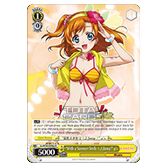 Weiss Schwarz - Love Live! - With a Summer Smile 1,2,Jump! μ's (Rare) LL/W24-E006a