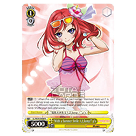 Weiss Schwarz - Love Live! - With a Summer Smile 1,2,Jump! μ's (Rare) LL/W24-E006f