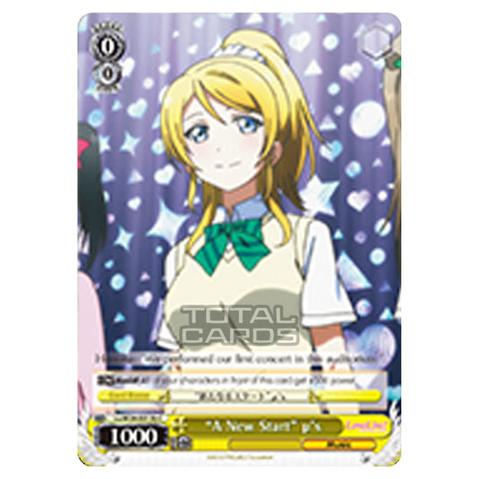 Weiss Schwarz - Love Live! - A New Start μ's (Common) LL/W24-E015b