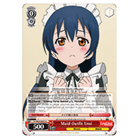 Weiss Schwarz - Love Live! - Maid Outfit Umi (Uncommon) LL/W24-E057