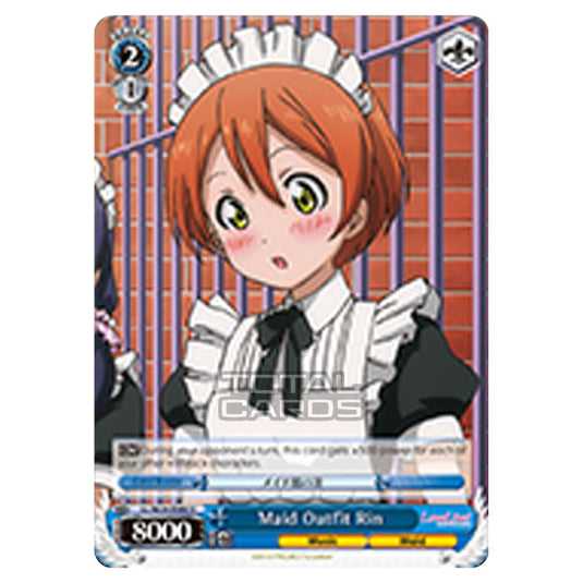 Weiss Schwarz - Love Live! - Maid Outfit Rin (Uncommon) LL/W24-E086