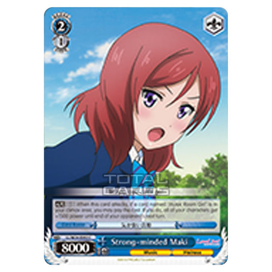 Weiss Schwarz - Love Live! - Strong-minded Maki (Common) LL/W24-E092