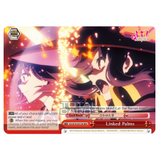 Weiss Schwarz - KONOSUBA - God’s blessing on this wonderful world! Legend of Crimson - Linked Palms (Triple Rare) KS/W76-E072R